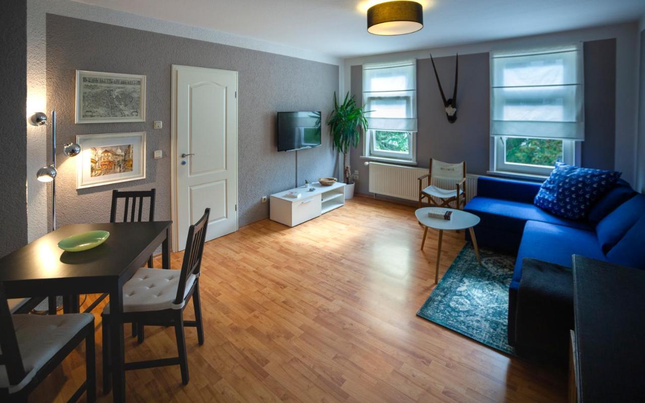 Apartment Ferienwohnung Blumenstadt 에르푸르트 외부 사진